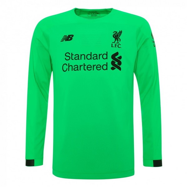 Trikot Liverpool ML Torwart 2019-20 Grün Fussballtrikots Günstig